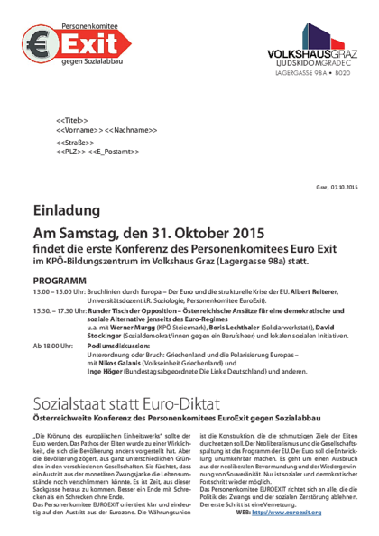 Herunterladen: einladung-euro-Exit-Okt-2015.pdf Dateivorschau: einladung-euro-Exit-Okt-2015.pdf
