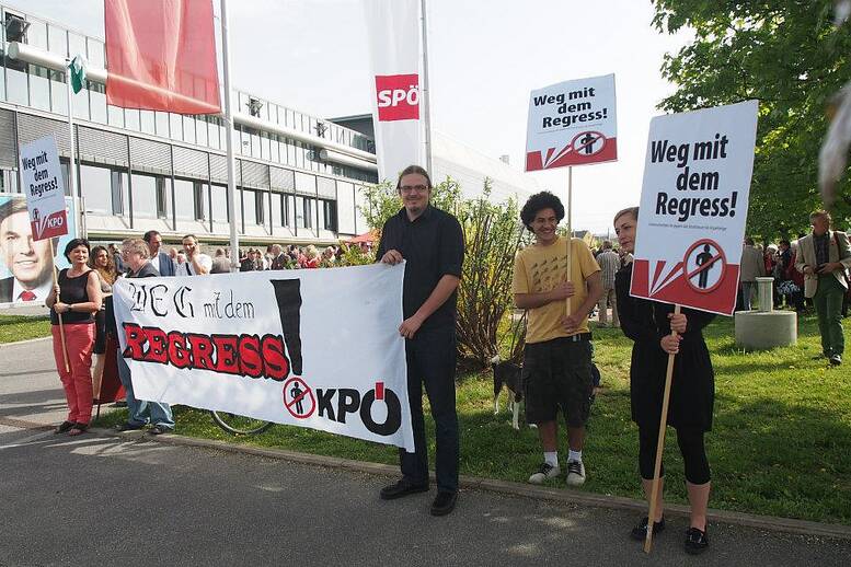 1. Mai 2013: Besuch bei der SPÖ