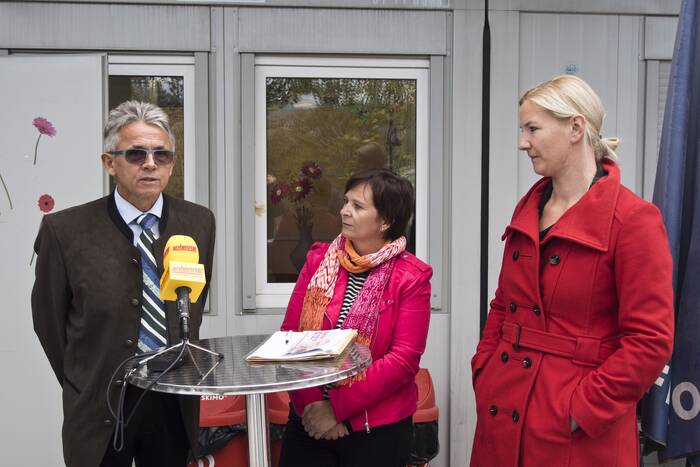Dr. Haider, LAbg. Klimt-Weithaler und Mag. Mocnik