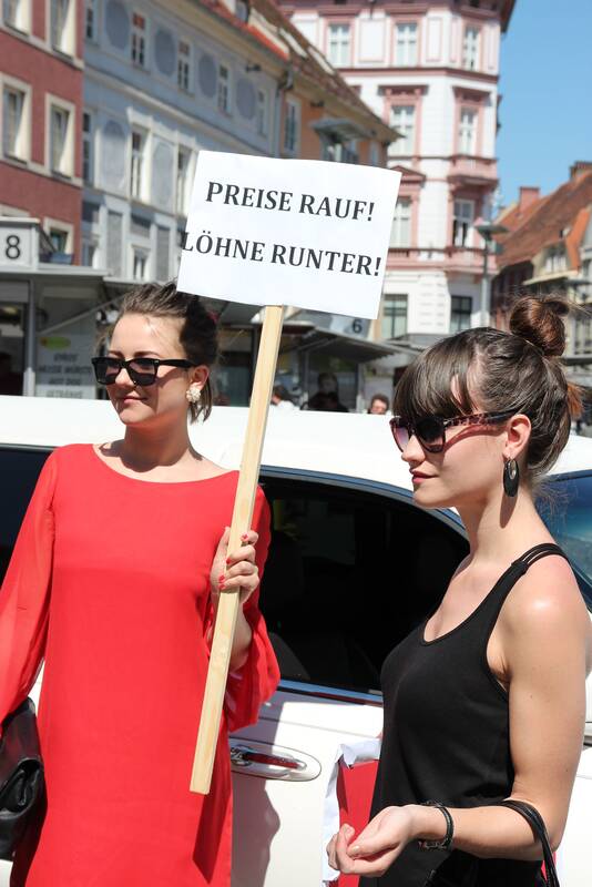 Alte Weisheit: je höher die Löhne, desto geringer die Profite.