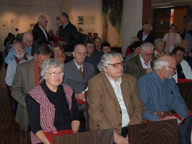 Viele aktive Parteimitglieder kamen zur Landeskonferenz im Saal des KPÖ-Bildungsvereins.