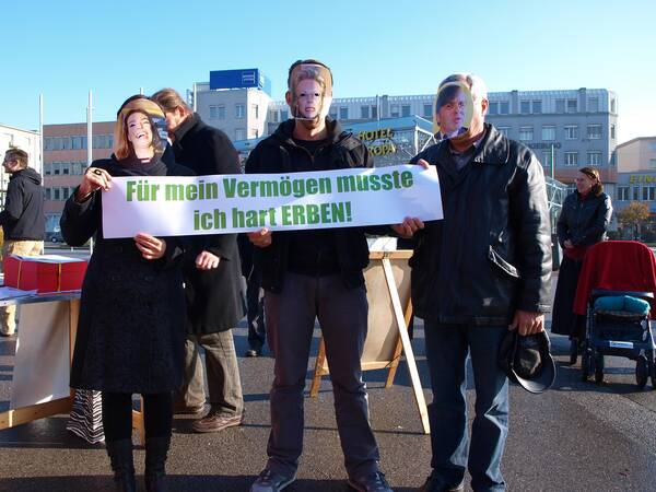 "Für mein Vermögen musste ich hart erben!"