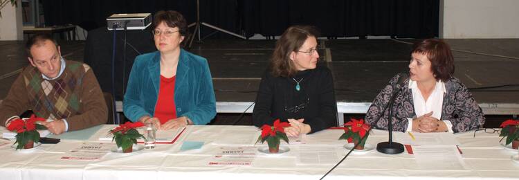 Werner Murgg, Renate Pacher, Elke Kahr, Claudia Klimt-Weithaler