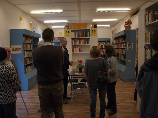 Eröffnung der Bibliothek des KPÖ-Bildungsvereins