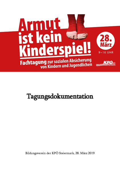 Herunterladen: Tagungsdokumentation_Armut_ist_kein_Kinderspiel.pdf Dateivorschau: Tagungsdokumentation_Armut_ist_kein_Kinderspiel.pdf
