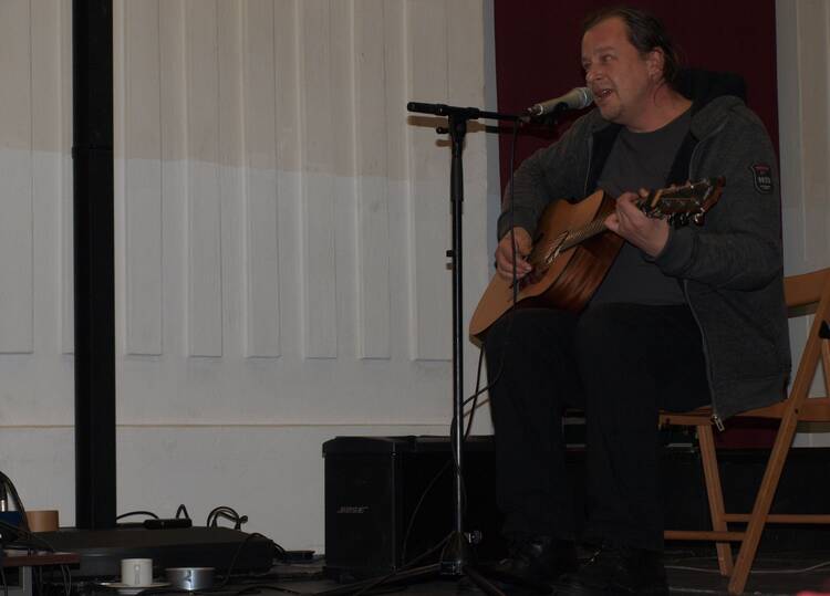 Christian Masser sorgte für musikalische Einstimmung