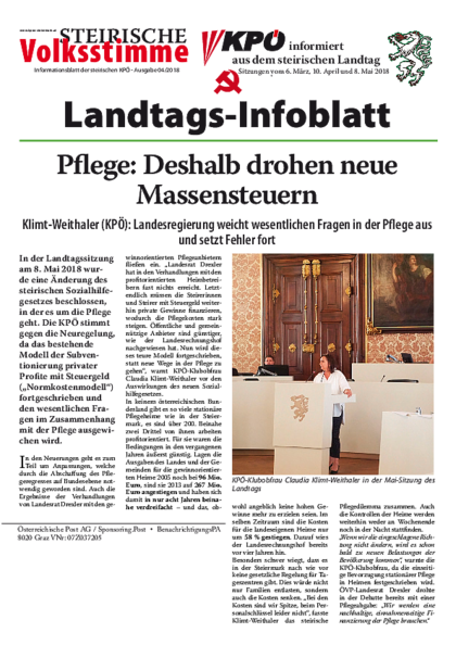 Herunterladen: Landtags-Infoblatt_Mai_2018.pdf Dateivorschau: Landtags-Infoblatt_Mai_2018.pdf